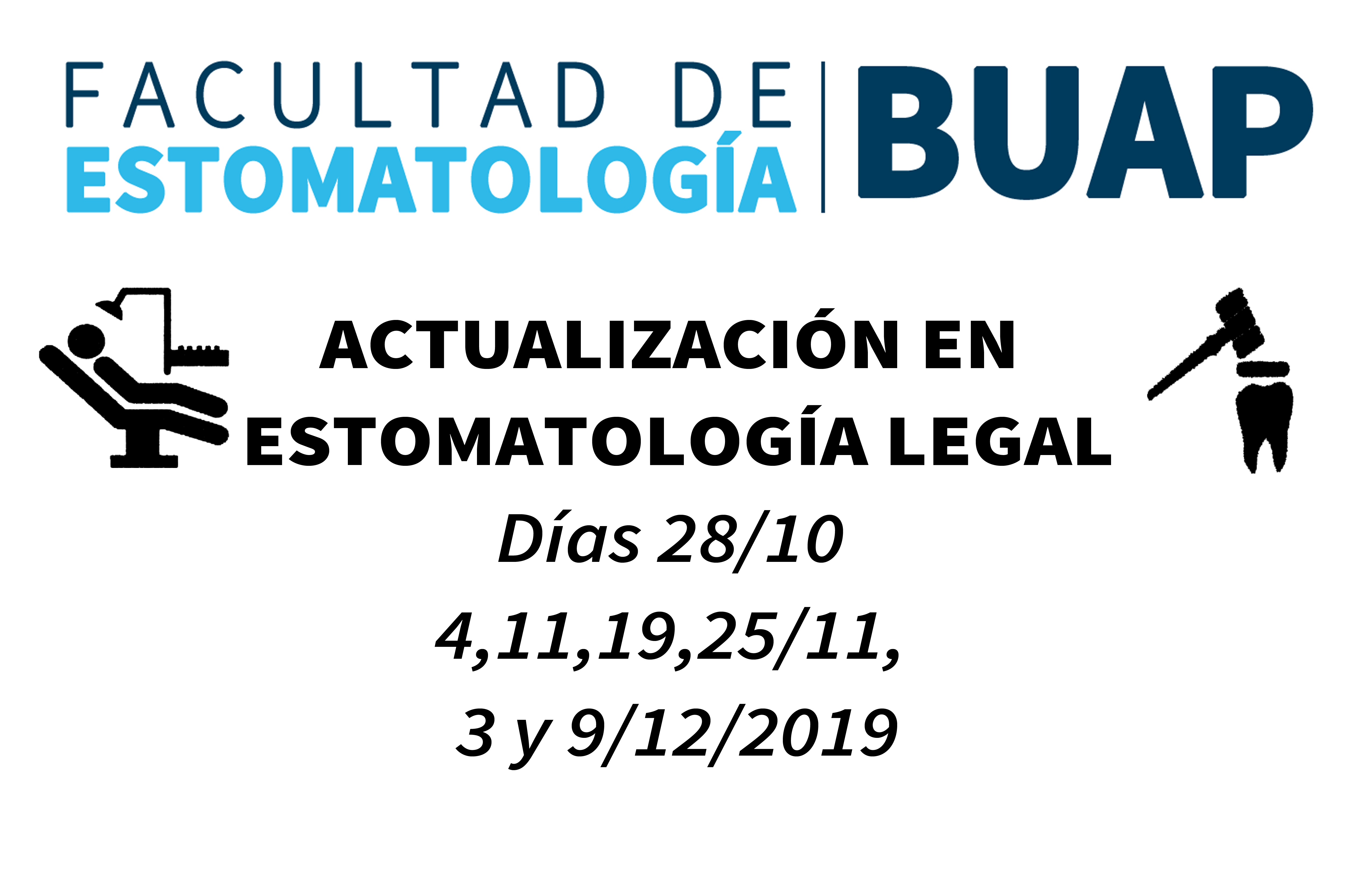 Curso de Actualización en Estomatología Legal
